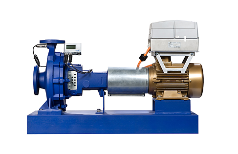 KSB Etanorm mit SuPremE-Motor und PumpDrive